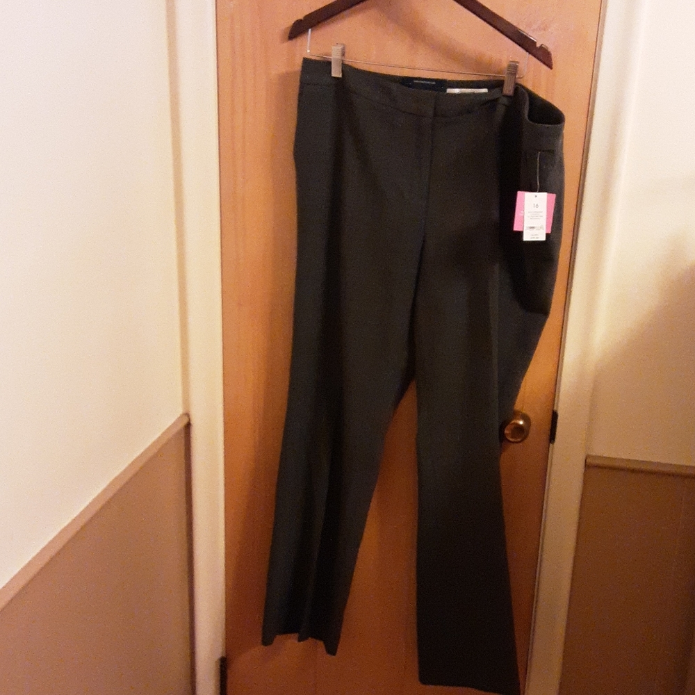 Liz Claiborne New York Jackie bootcut gray pants
